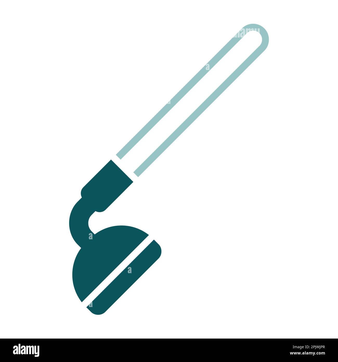 Garden hoe vector isolated icon. Graph symbol for agriculture, garden ...