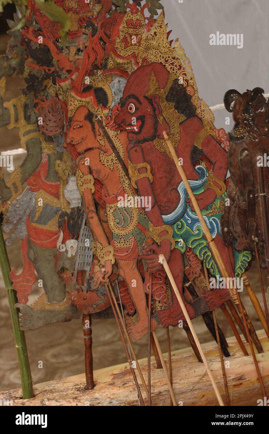Wayang kulit is a traditional form of puppetshadow play originally found in the cultures of