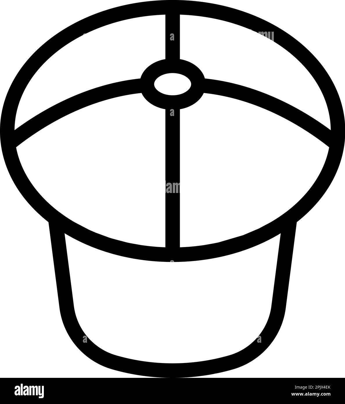 Success cap icon outline vector. Baseball hat. Head view Stock Vector Image & Art Alamy