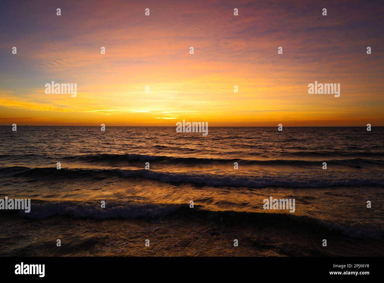 Beautiful sky evening beauty and Clouds at sunset , Panoramic scene ...