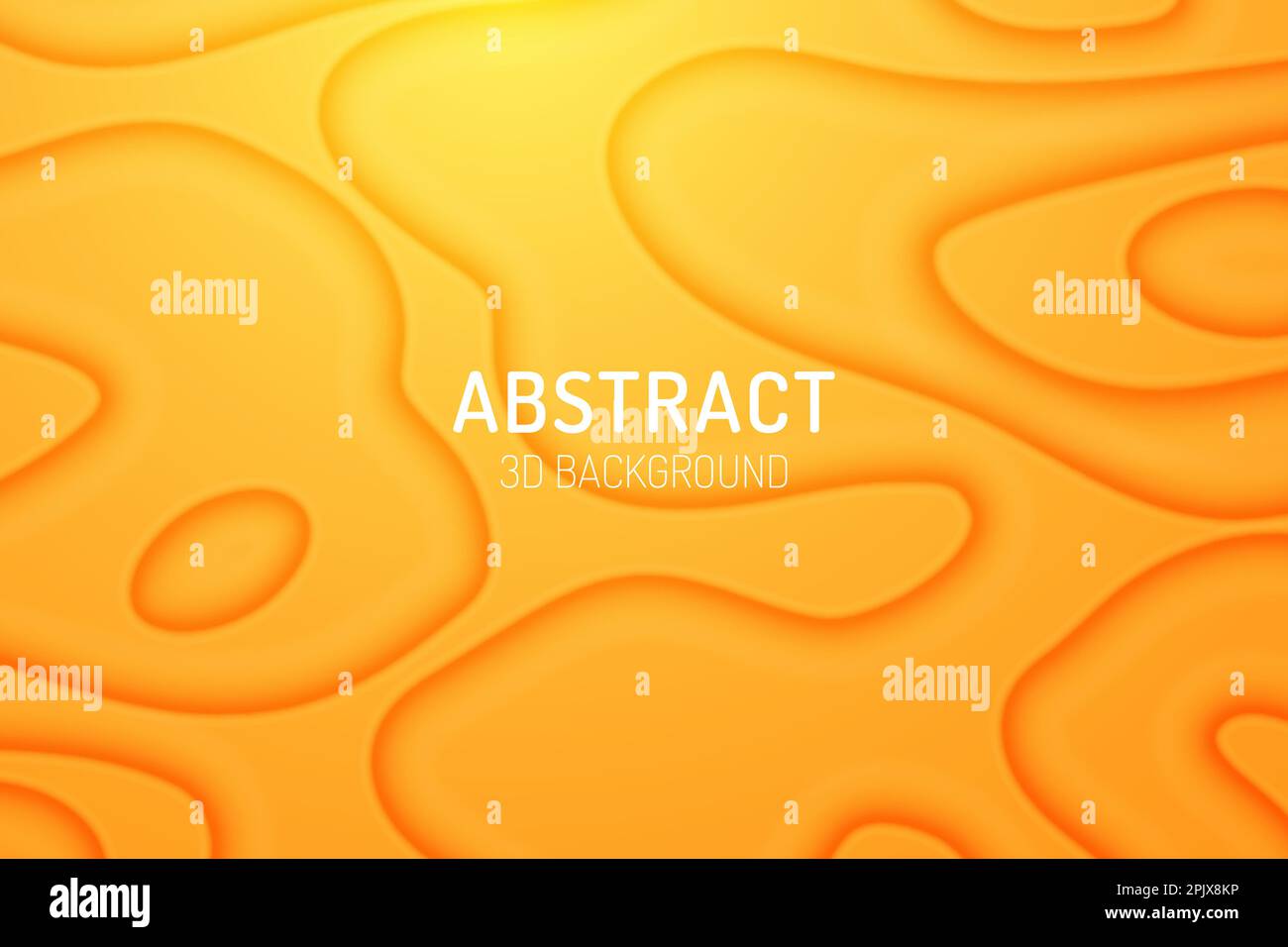 Abstract minimal gradient 3d background vector Stock Vector
