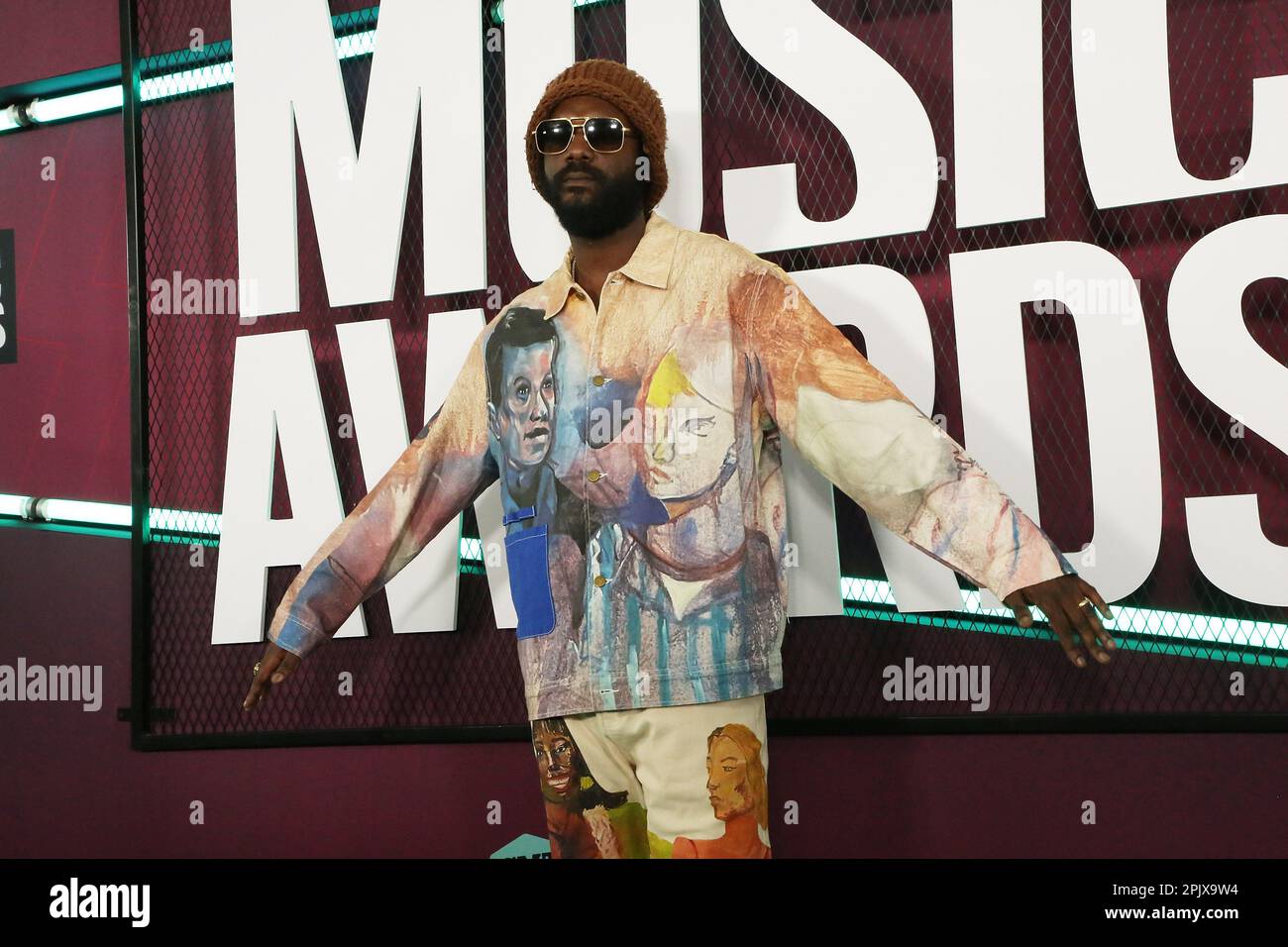 Gary Clark Jr. attends the 2023 CMT Music Awards at Moody Center on