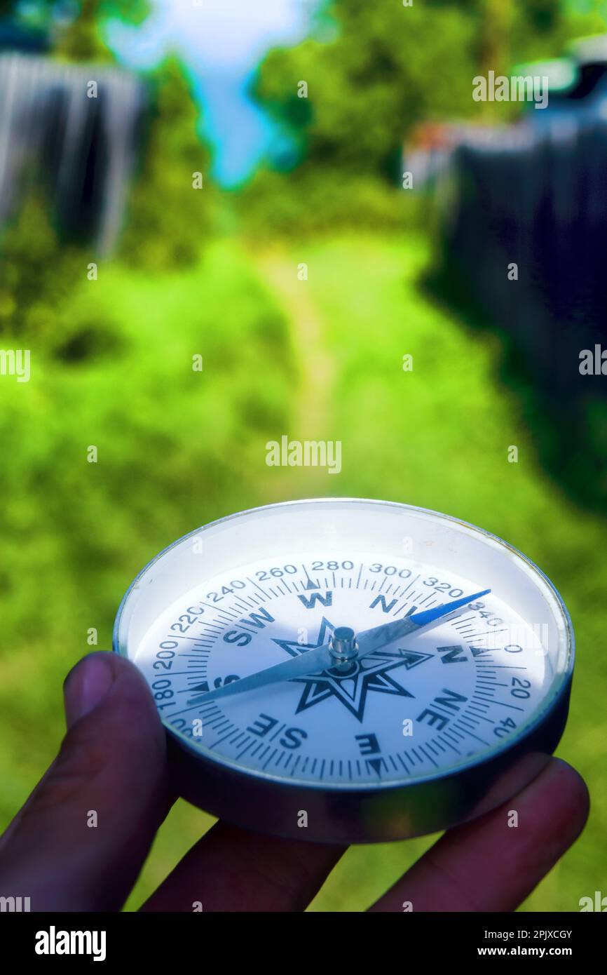 Azimuth finder hi-res stock photography and images - Alamy