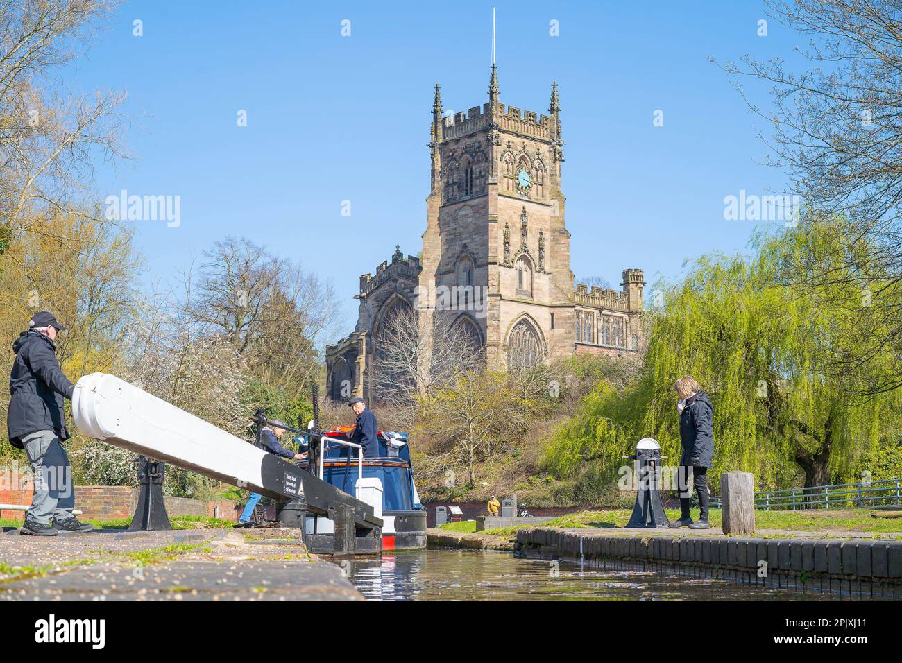 Kidderminster, UK. 4th April, 2023. UK weather plenty of spring