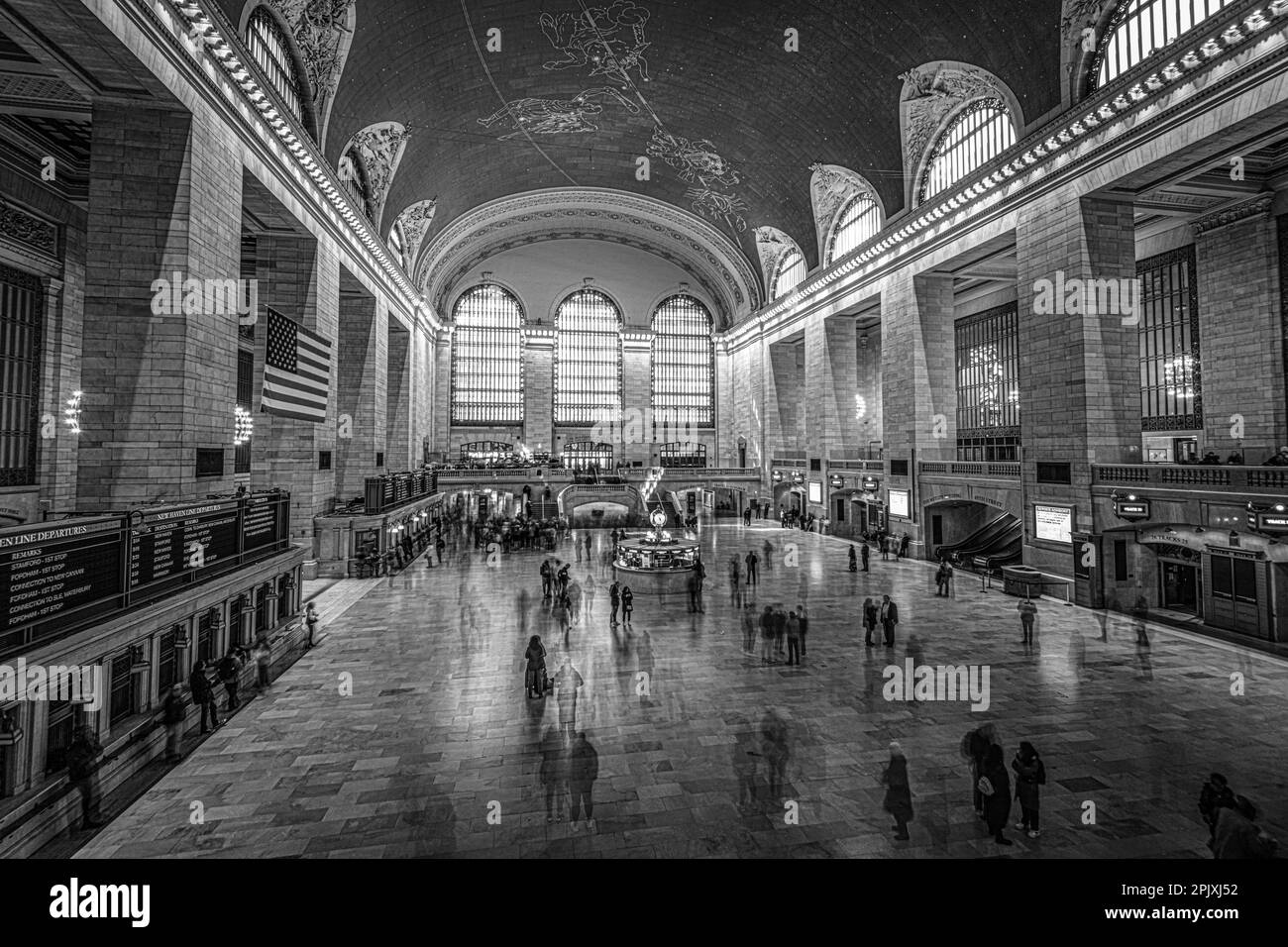 Grand Central Station, Manhattan, New York busy with people Stock Photo