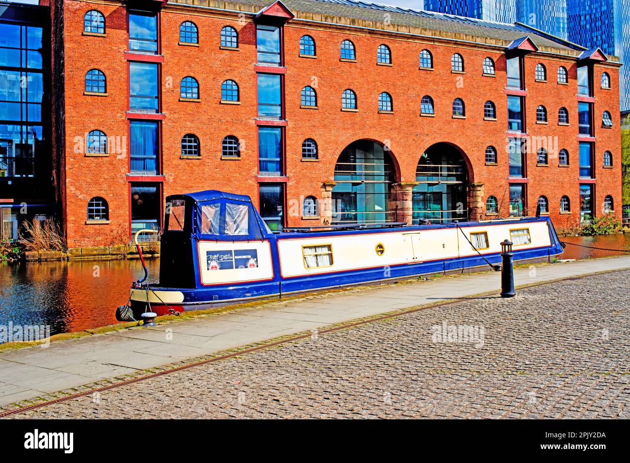 Deansgate, Castlefield, Manchester, Lancashire, England Stock Photo Alamy