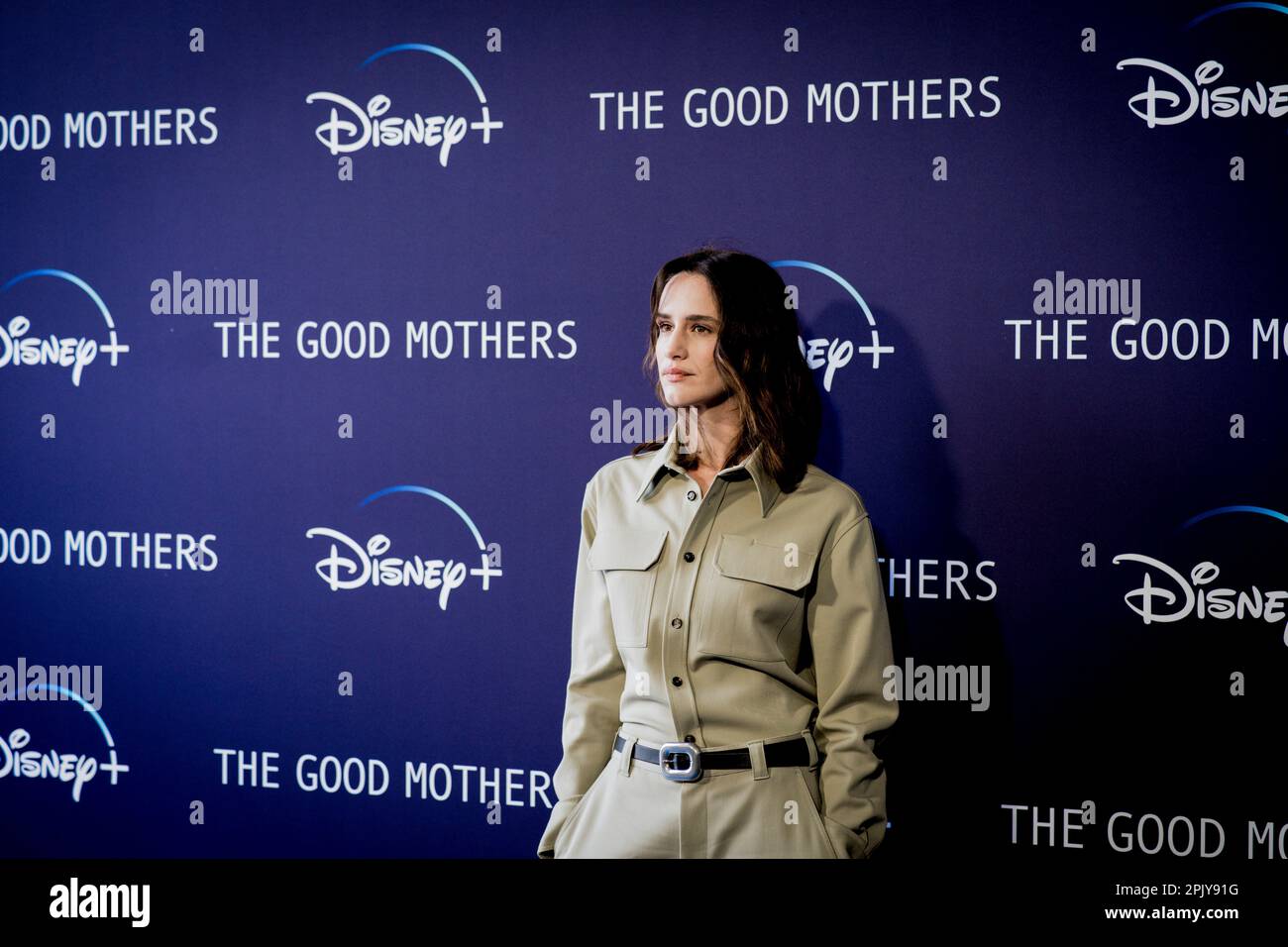 Rome, Italy, 04th April 2023,  Valentina Bellè attends the photocall of 'The Good Mother' at The Space Cinema Moderno.(Photo credits: Giovanna Onofri) Stock Photo