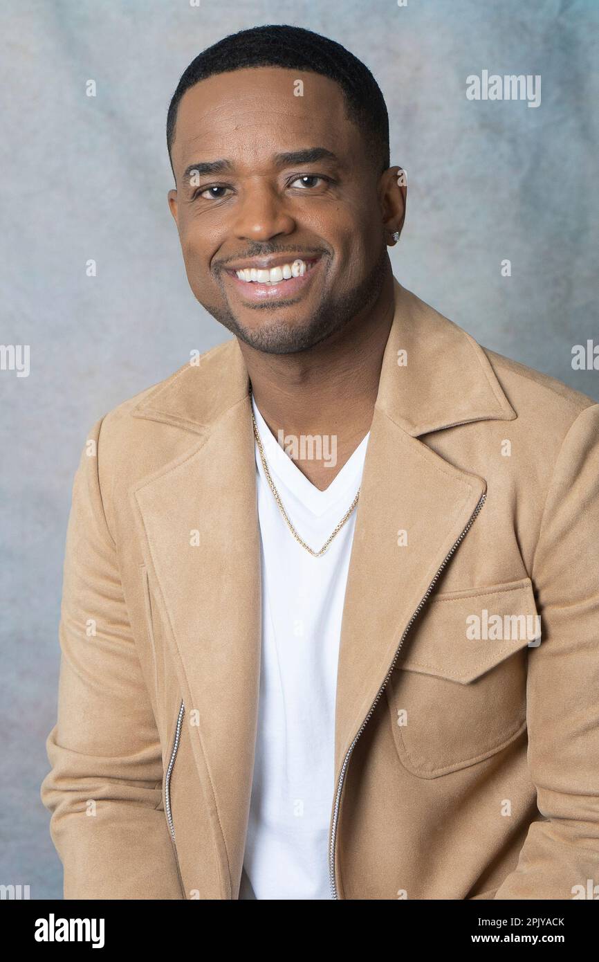 Larenz Tate poses for a portrait on Thursday, March 16, 2023, in New