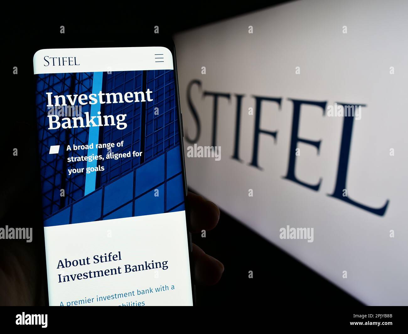 Stifel financial logo hi-res stock photography and images - Alamy