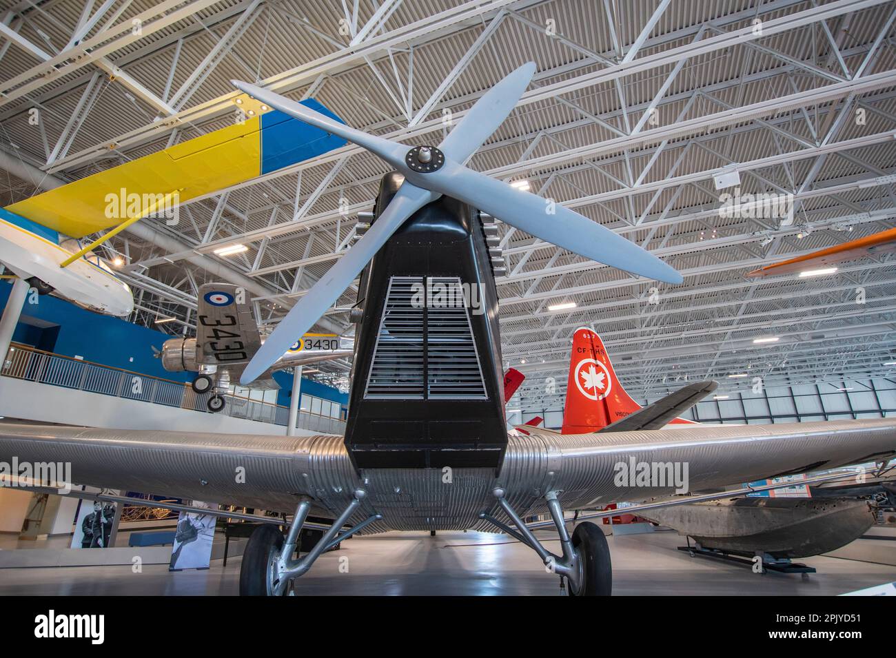 Junkers Ju52/1m flying boxcar at the Royal Aviation Museum of Western Canada in Winnipeg