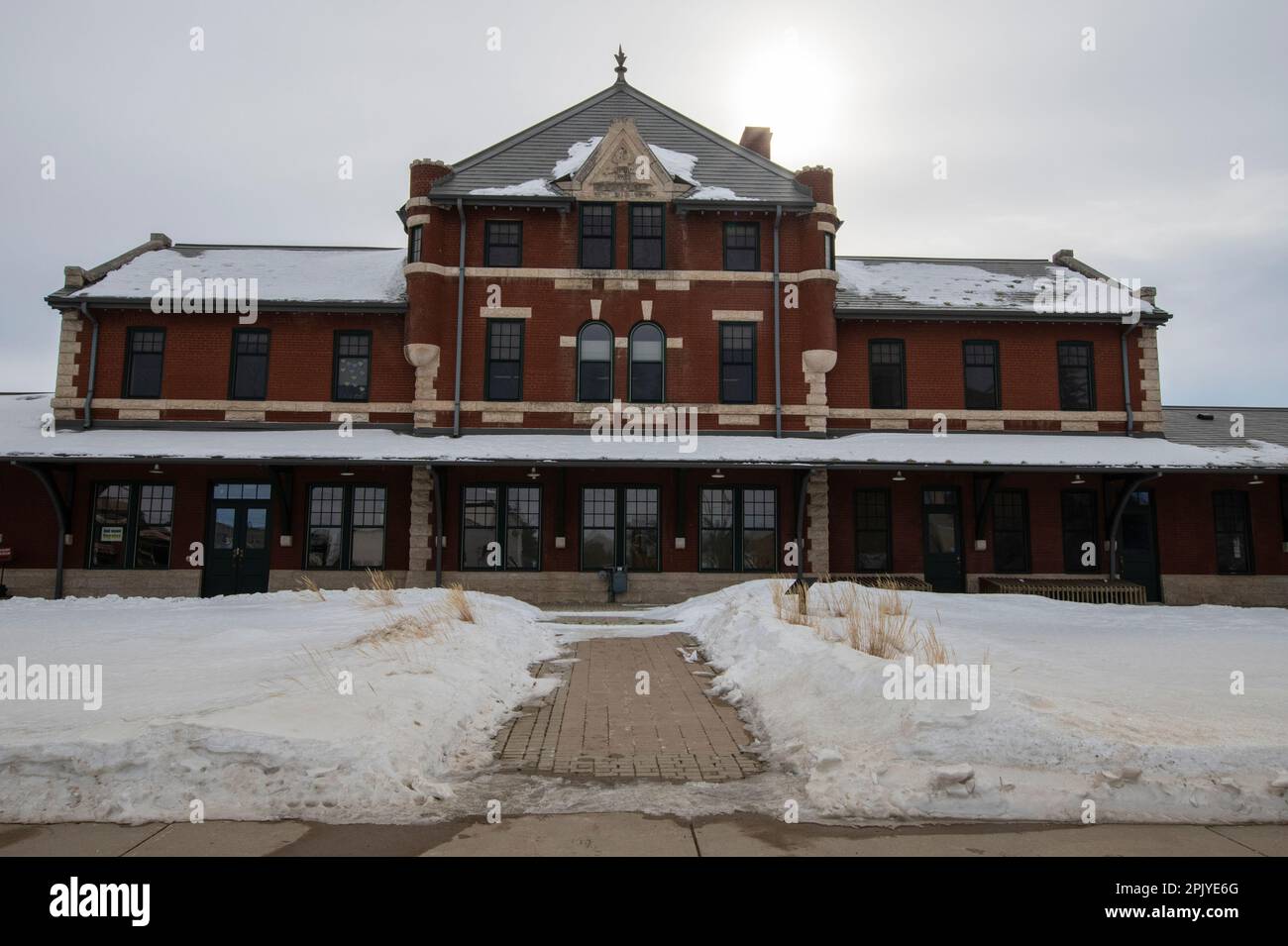 Dauphin Station in Manitoba, Canada Stock Photo Alamy