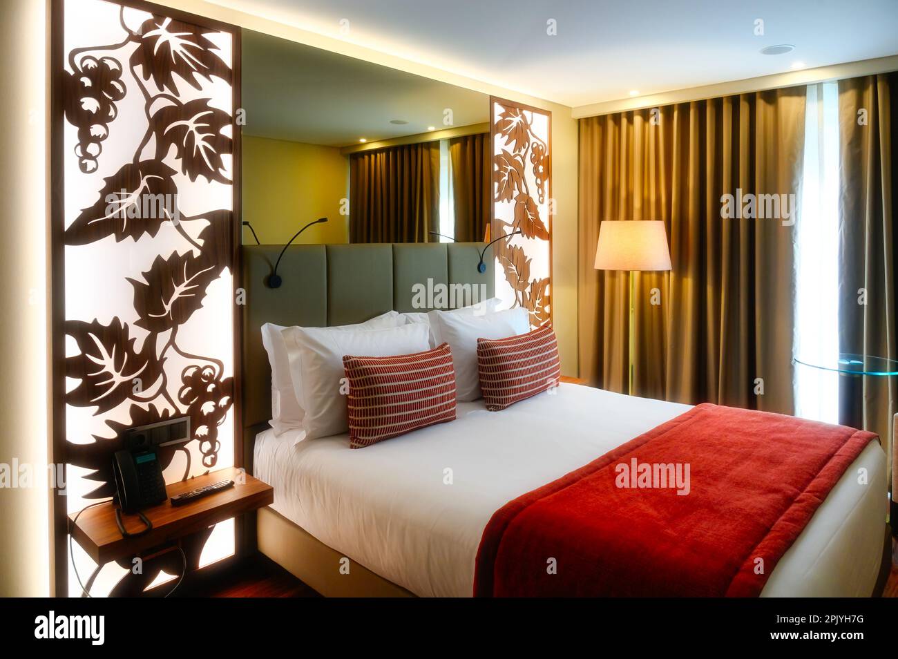 Interior design and furniture inside a standard room Stock Photo Alamy