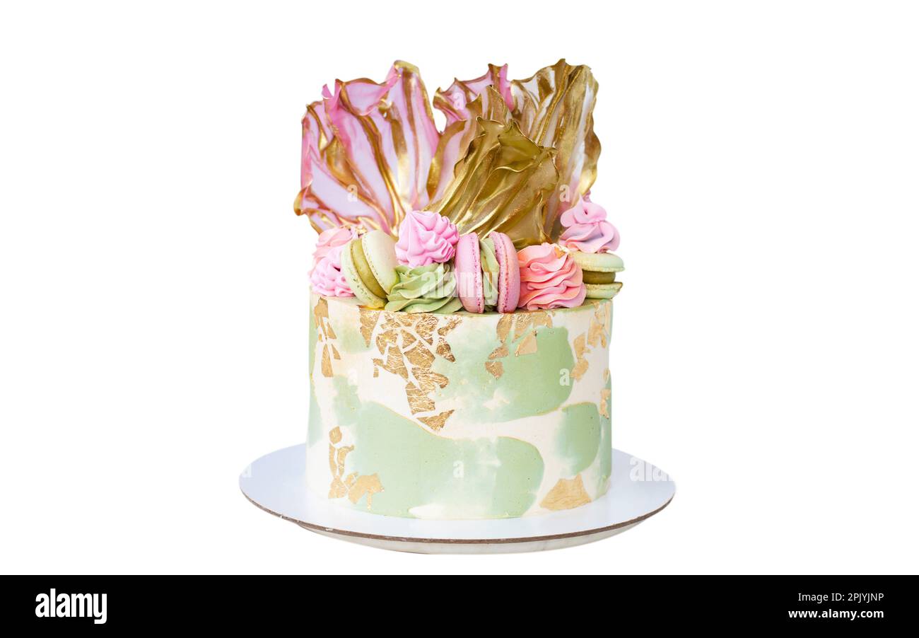 Elegant Birthday Cake For Girl | bakehoney.com