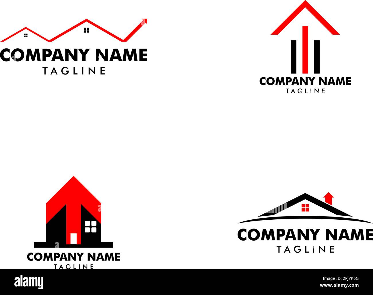 Set of Arrow Home Logo Design Template Stock Vector Image & Art - Alamy