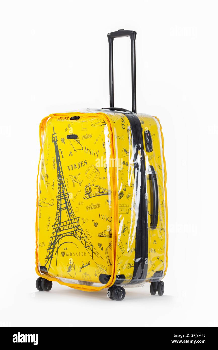 Traveling trolley bag Doha Qatar 11-2022 Stock Photo