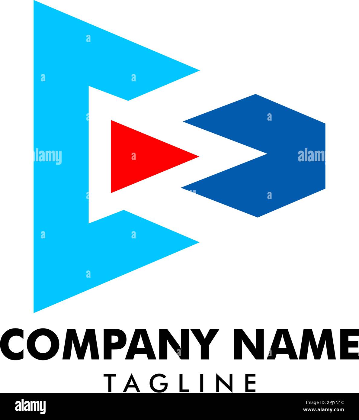 play-media-sign-logo-icon-vector-template-stock-vector-image-art-alamy