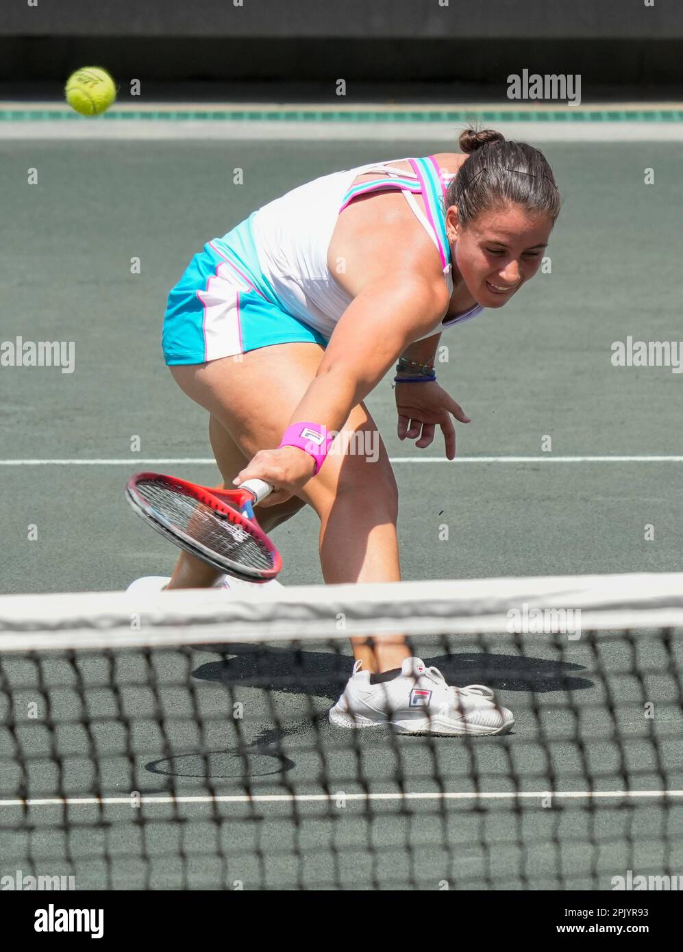 April 4, 2023 Emma Navarro (USA loses to Madison Keys (USA), 64, 63