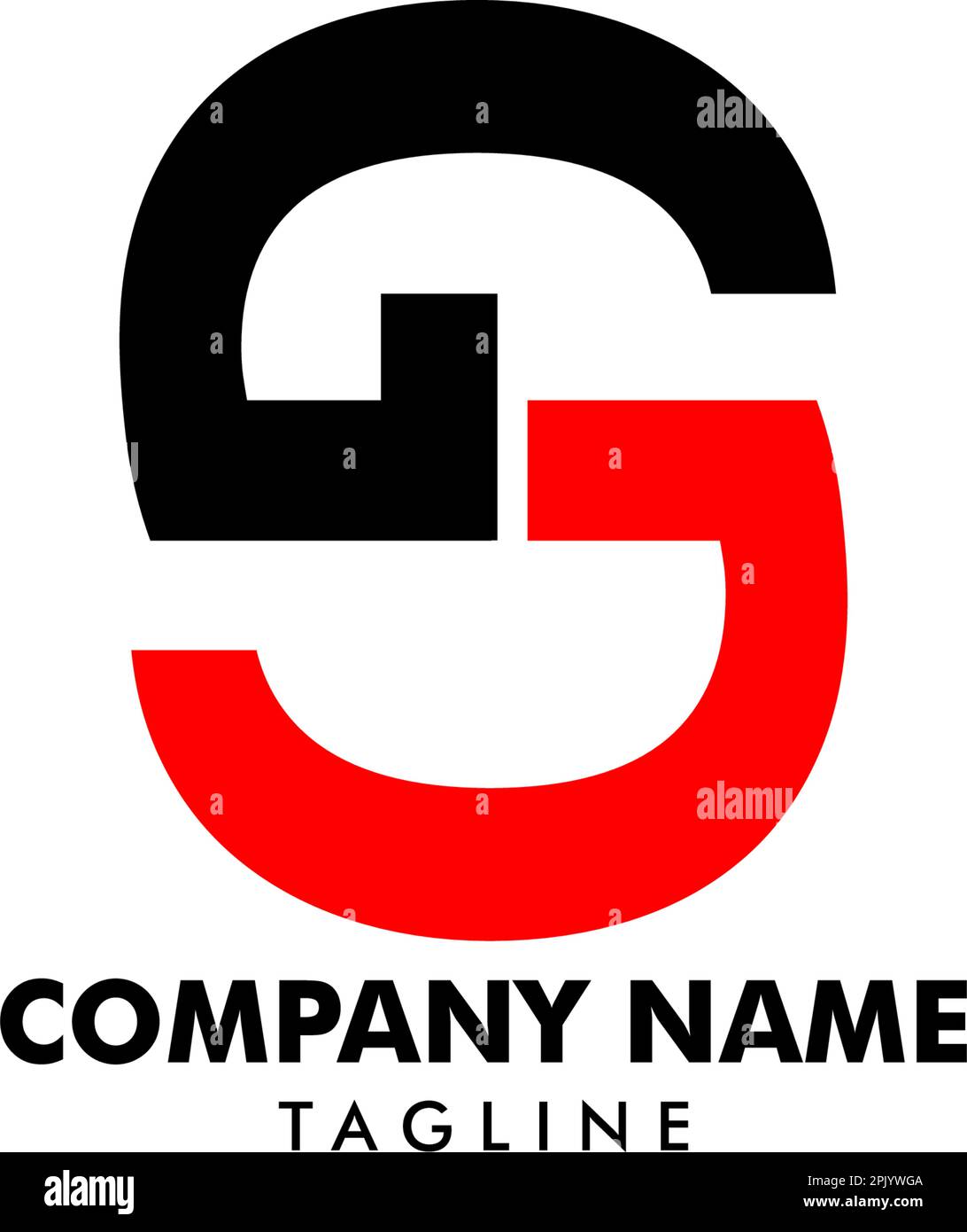 GS Initial handwriting logo design - stock vector 2651418 | Crushpixel