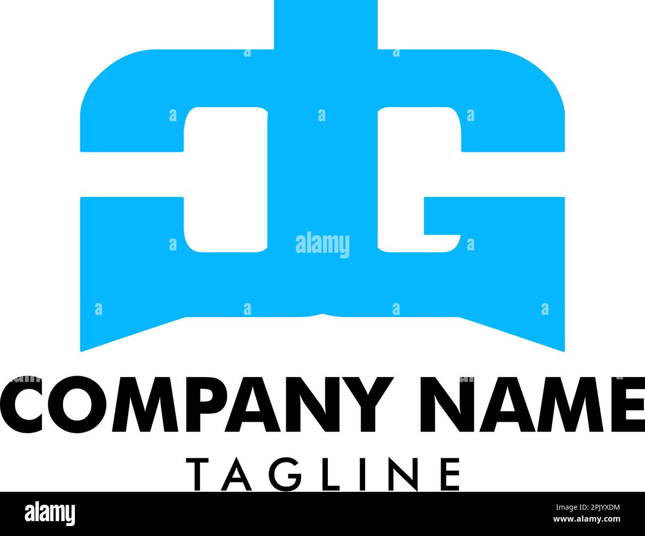 Initial Letter DG Logo Design Template Stock Vector Image & Art - Alamy