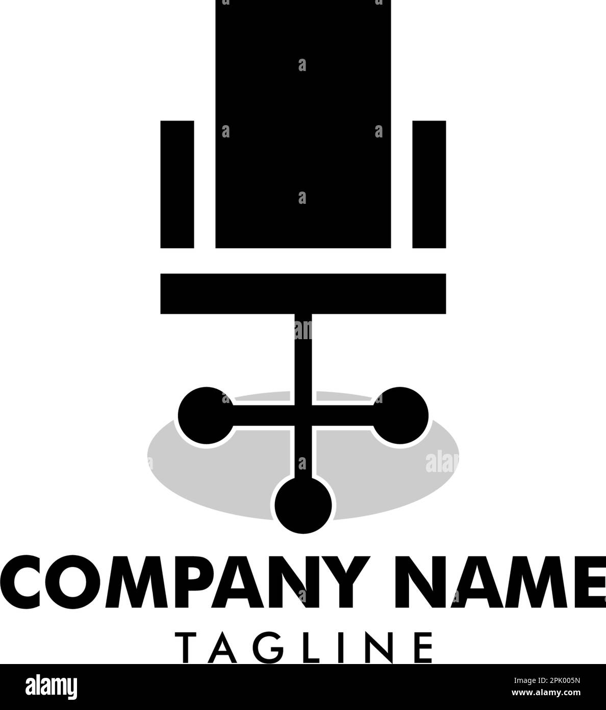 Furniture chair company logo Stock Vector Image & Art Alamy