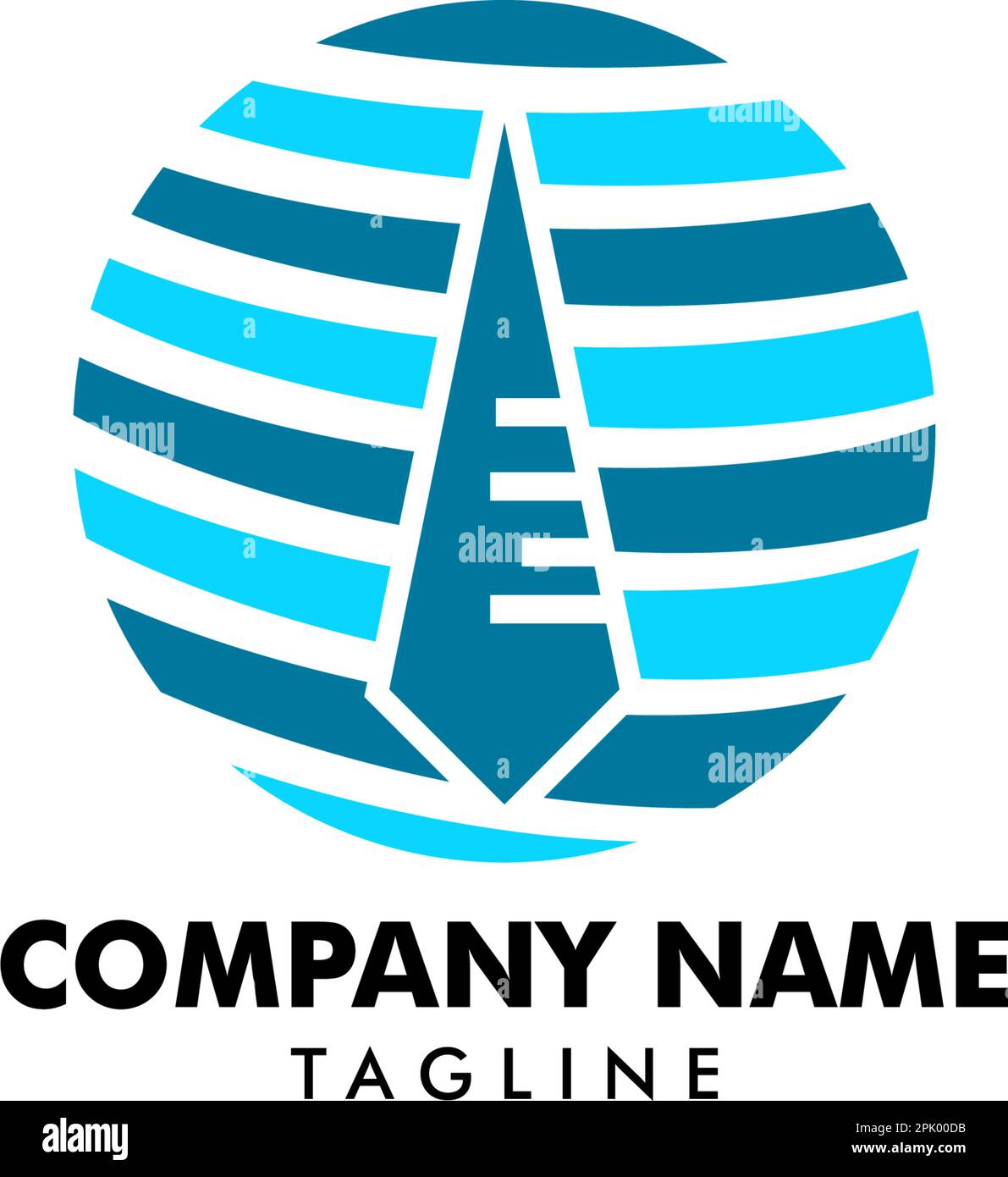 Global Job Icon Logo Design Element Stock Vector