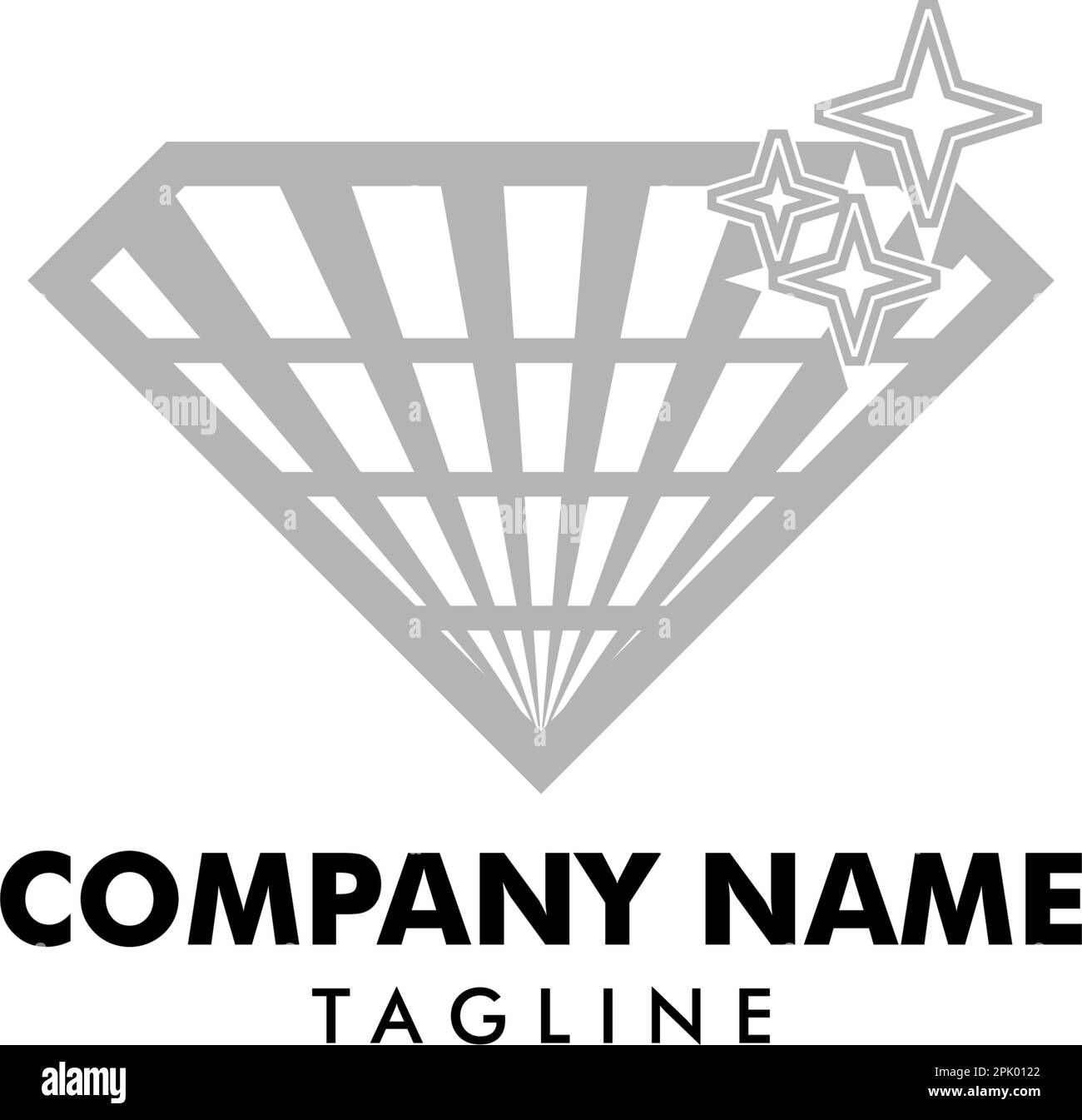 Diamond Jewellery Logo Design Vector Template Stock Vector Image & Art ...