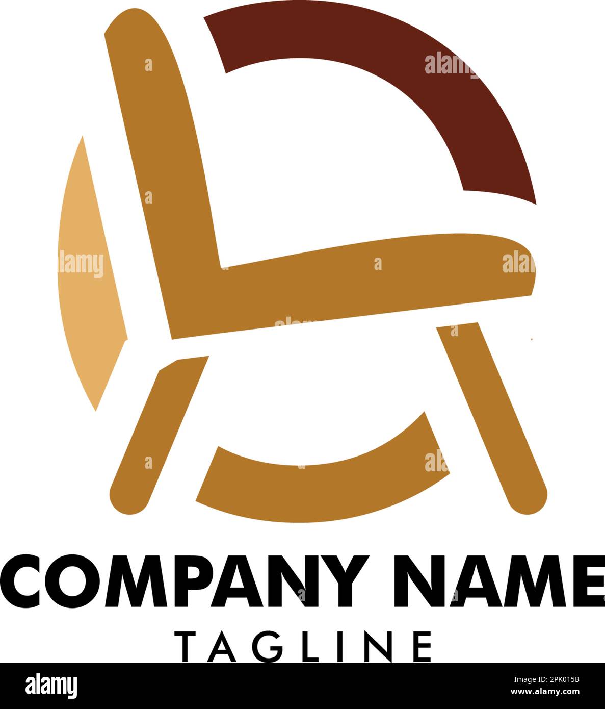 Furniture chair company logo Stock Vector Image & Art Alamy