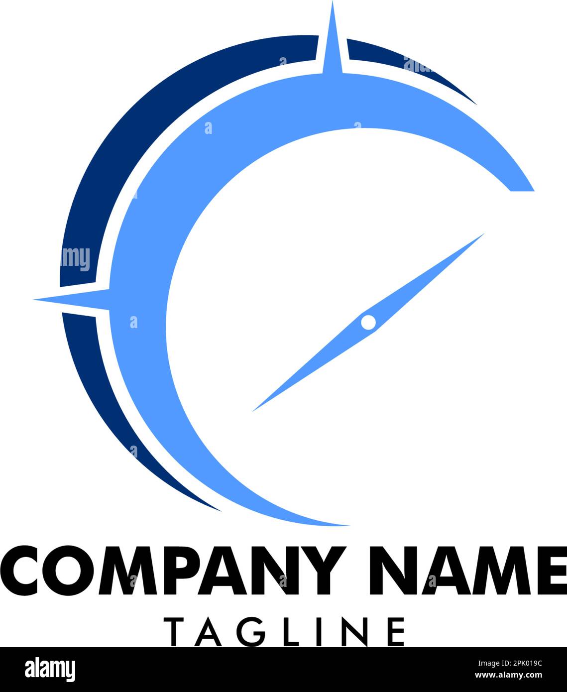 Compass Logo Template vector icon illustration design Stock Vector