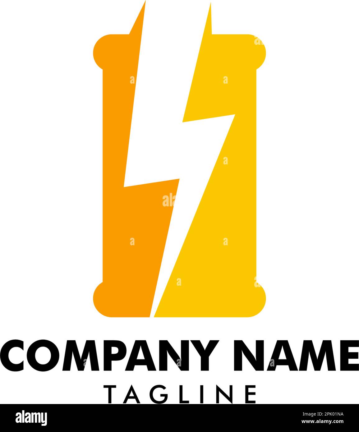 Energy drink Logo design vector template Negative space, Energetic