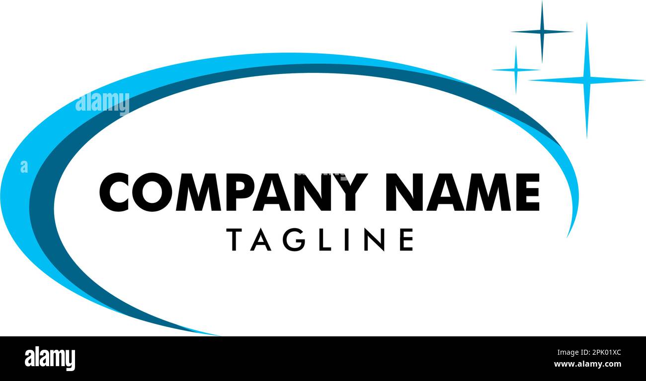 Cleaning Service Business logo design Stock Vector