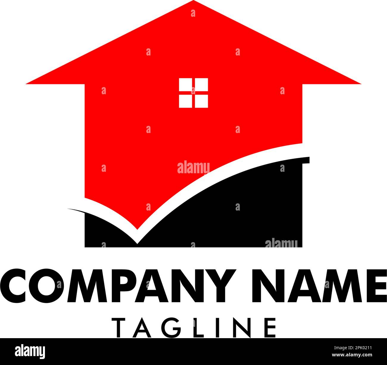 Check Mark Real Estate Logo Template Stock Vector Image & Art Alamy