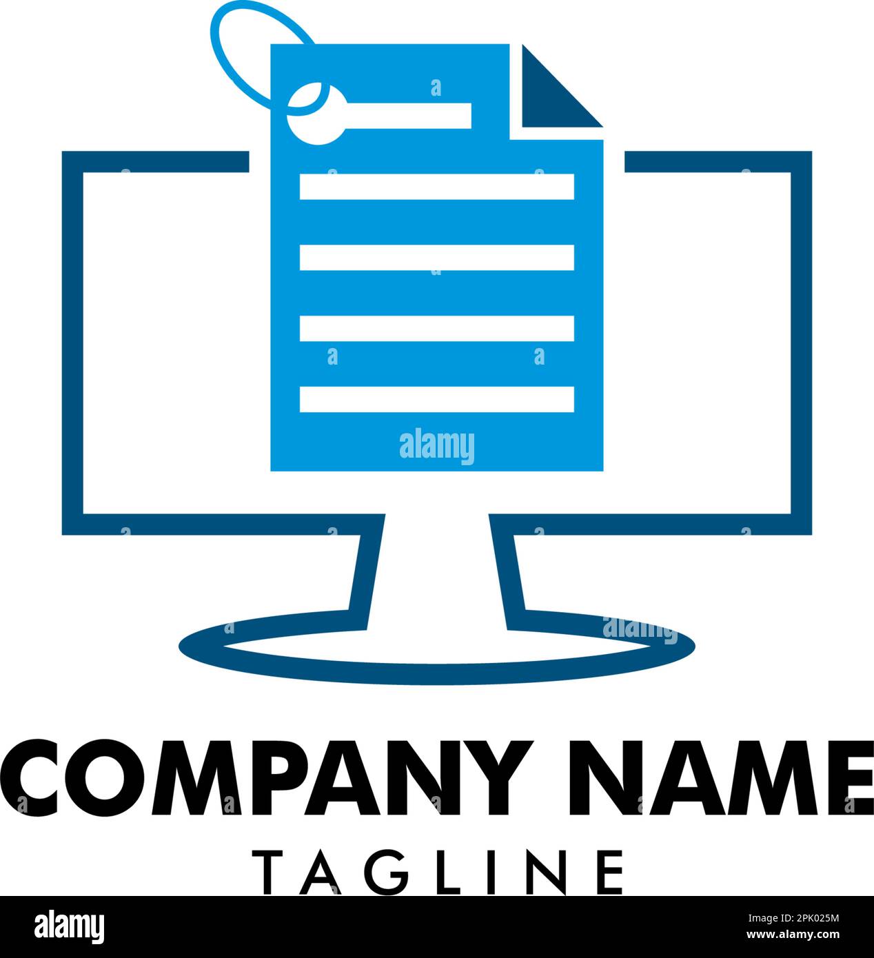 Data PC Computer Logo Design Template Stock Vector Image & Art - Alamy