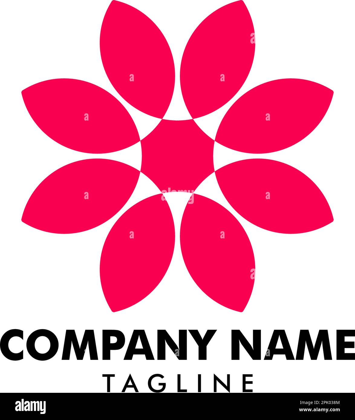 Abstract flower logo icon design Stock Vector Image & Art - Alamy