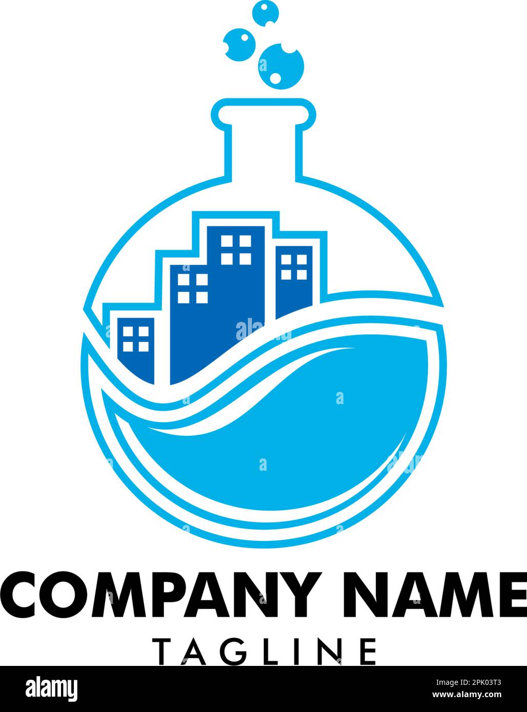 City Lab Logo Template Design Vector Stock Vector Image & Art Alamy