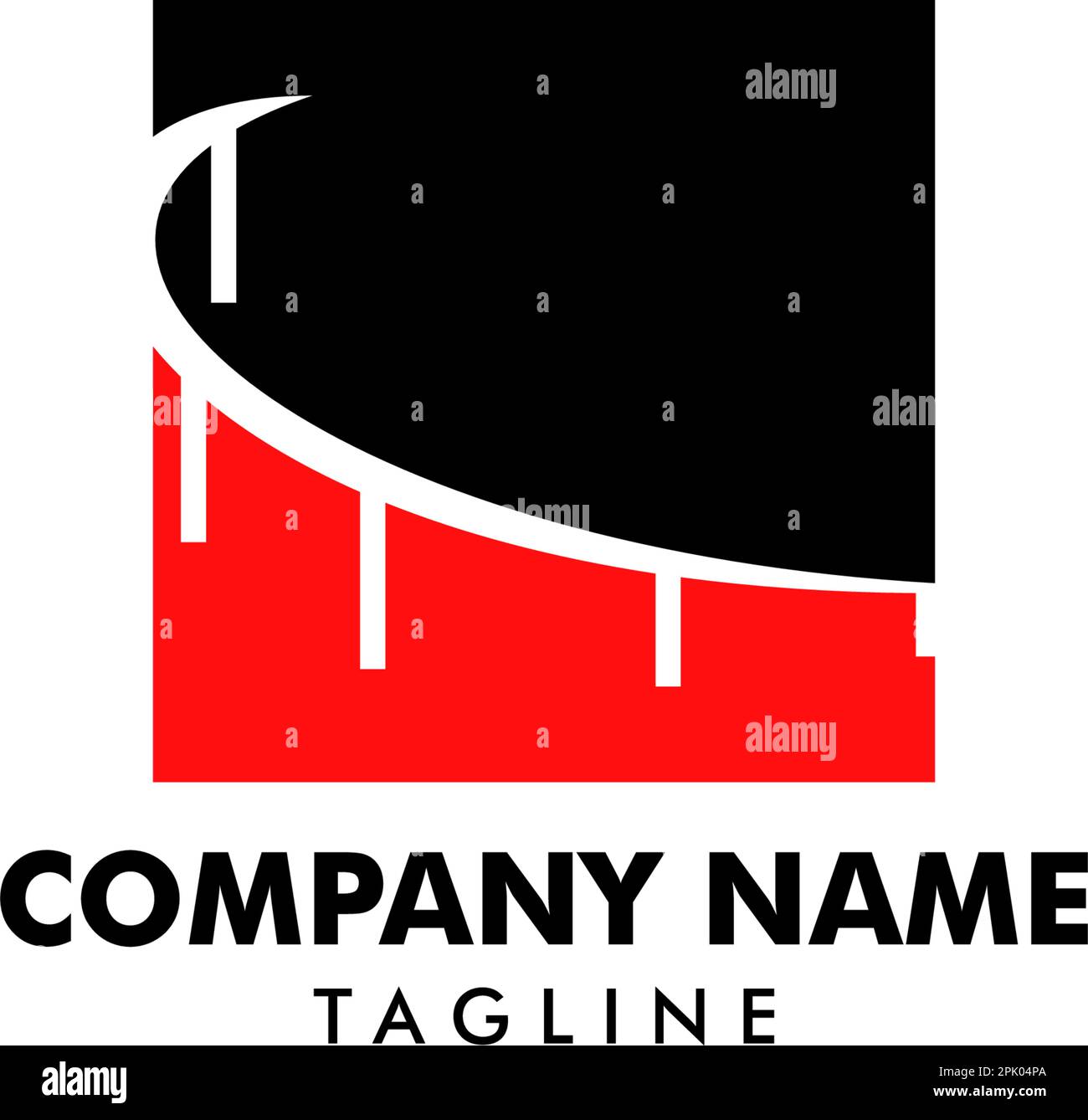 Suspension bridge design Stock Vector Images - Alamy
