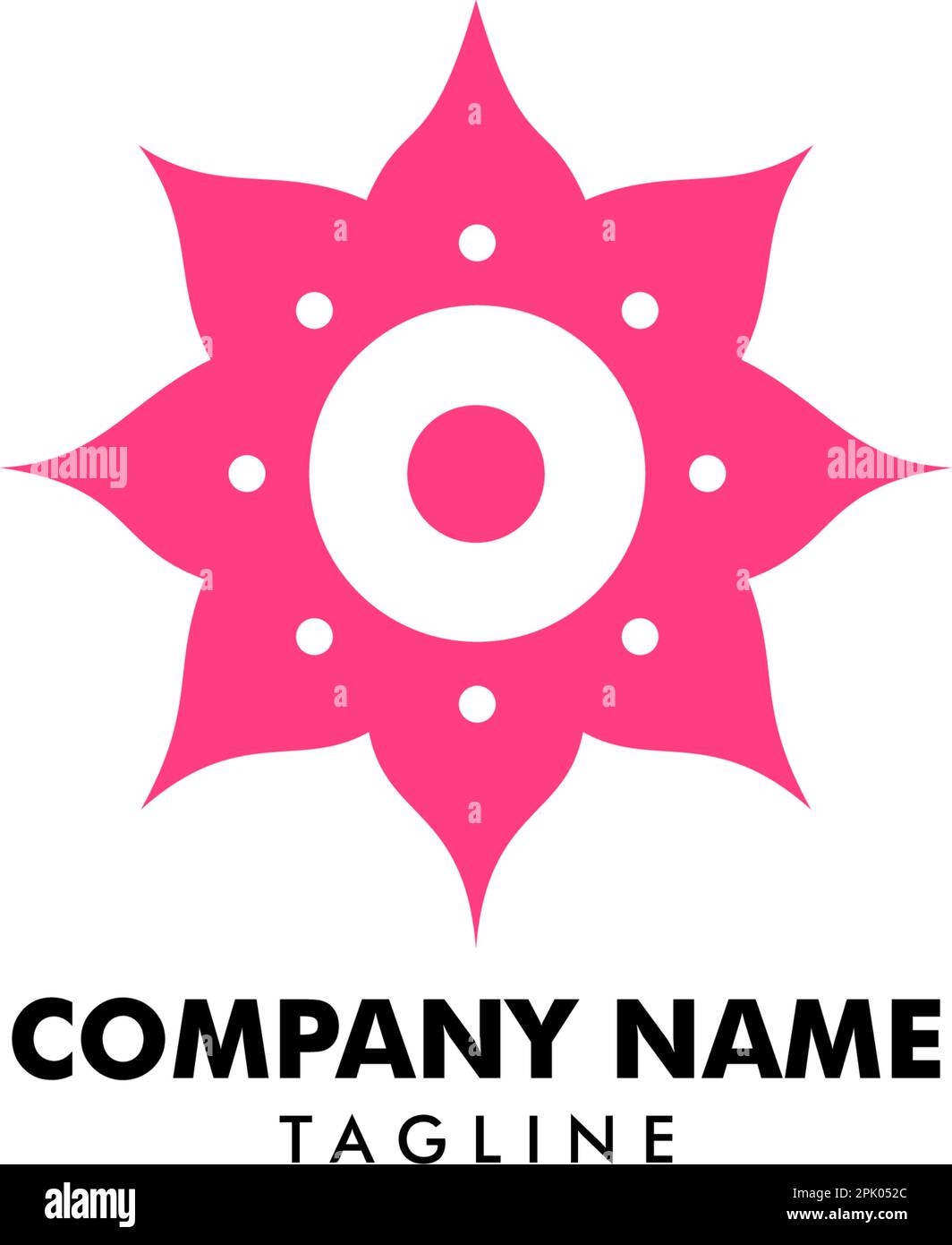 Abstract flower logo icon design Stock Vector Image & Art - Alamy