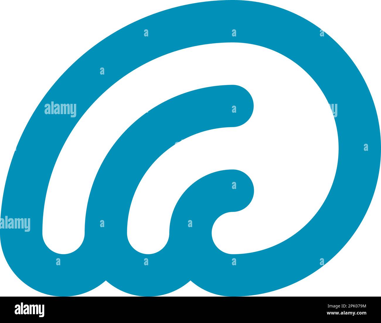 blue wing fly logo vector icon design Stock Vector