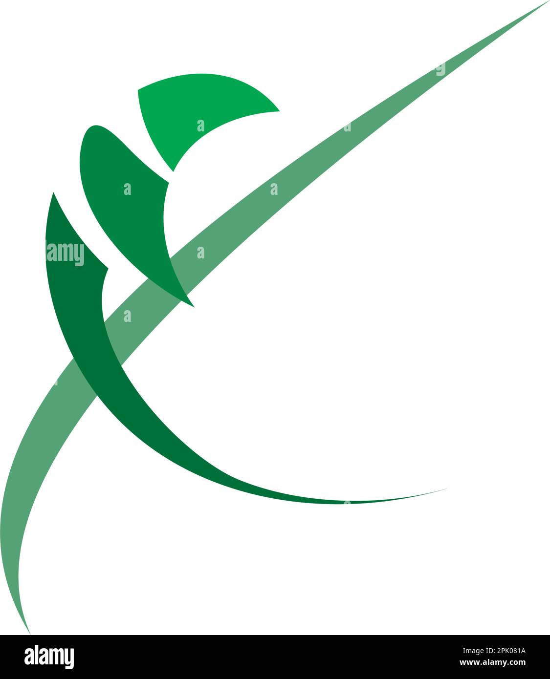green lizard logo vector icon design Stock Vector