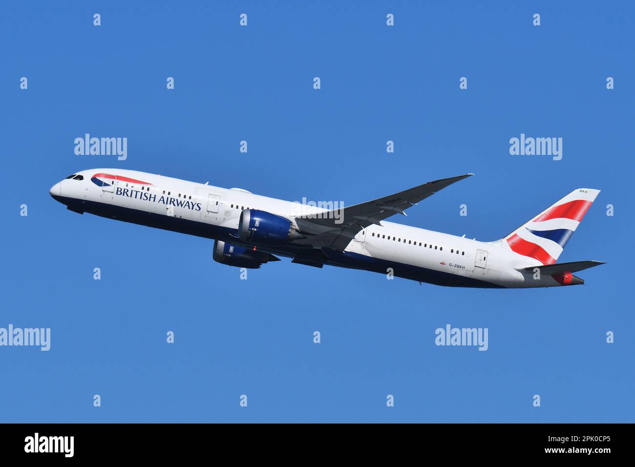 Tokyo, Japan March 19, 2023 British Airways Boeing B7879 Dreamliner