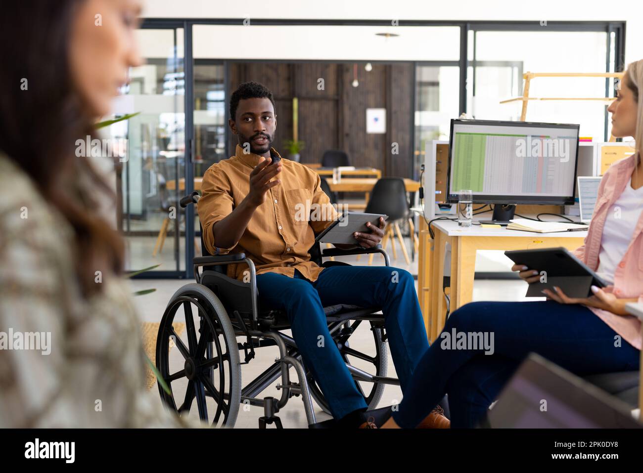 Disabled workplace hi-res stock photography and images - Alamy
