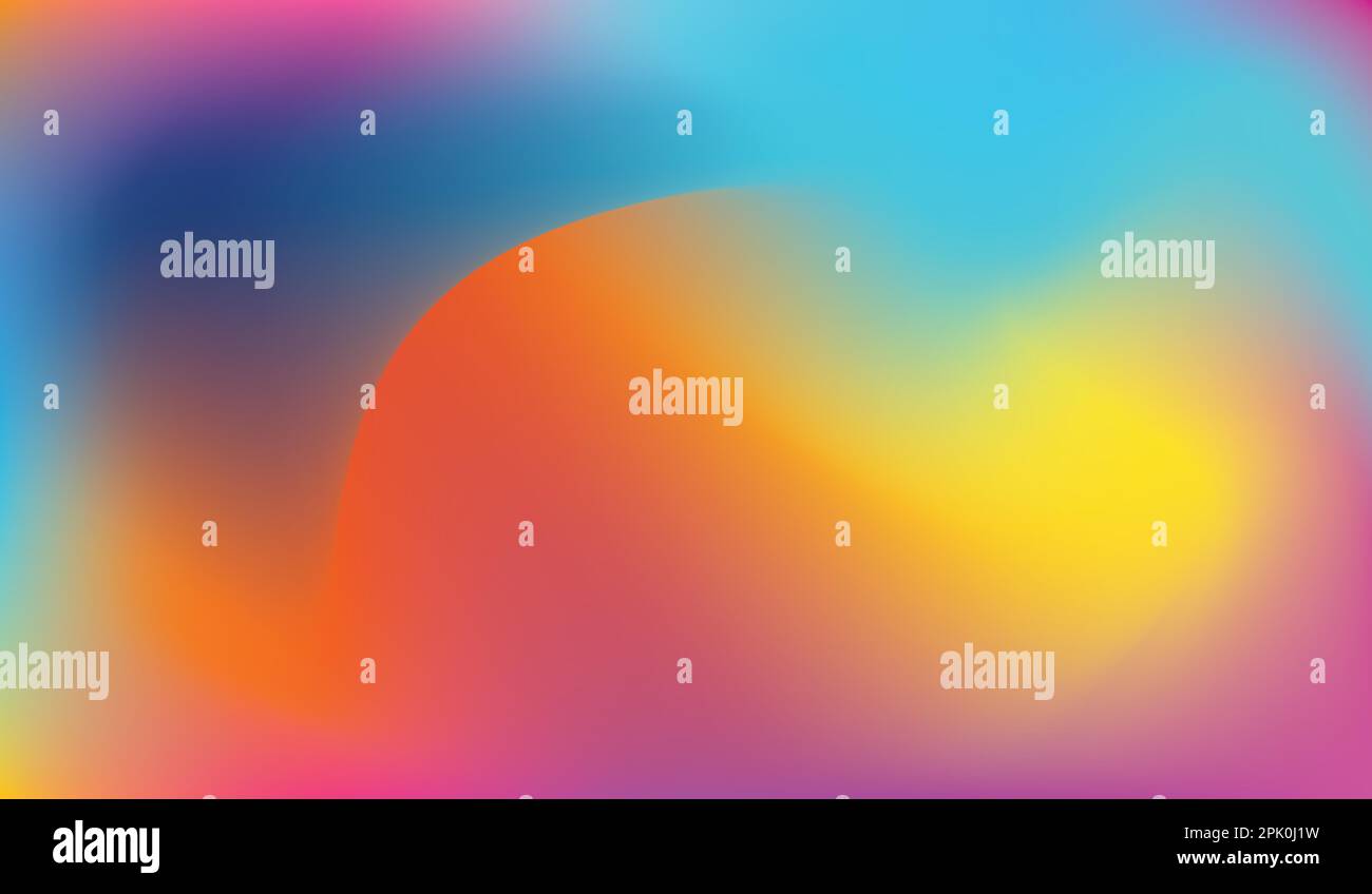 Modern defocused radian soft blur abstract background Stock Vector