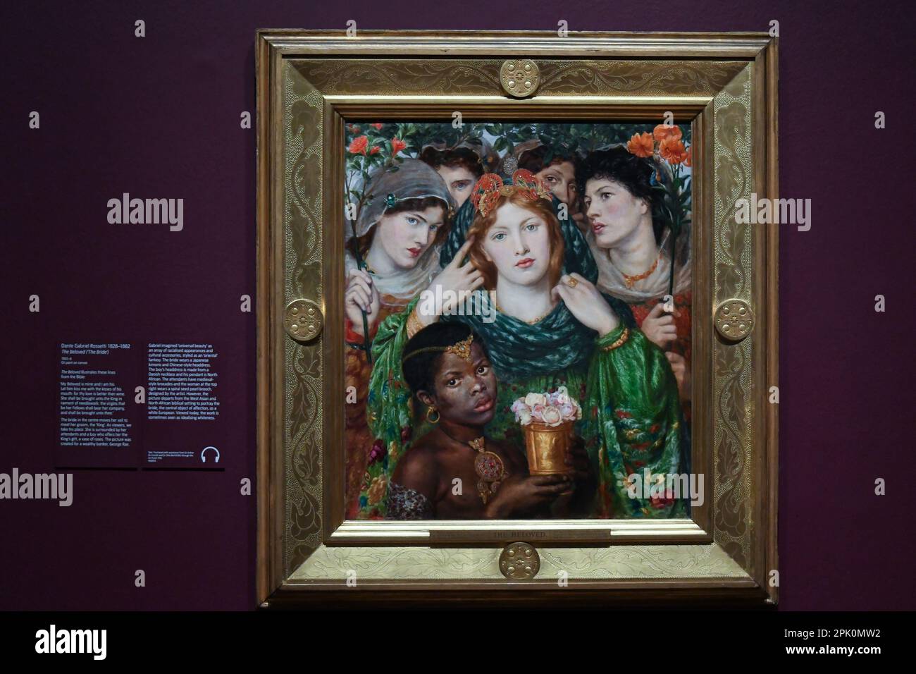 The Roscetti 4 London, UK, 5th Apr 2023, The Rossettis at Tate Britain, charting the ...