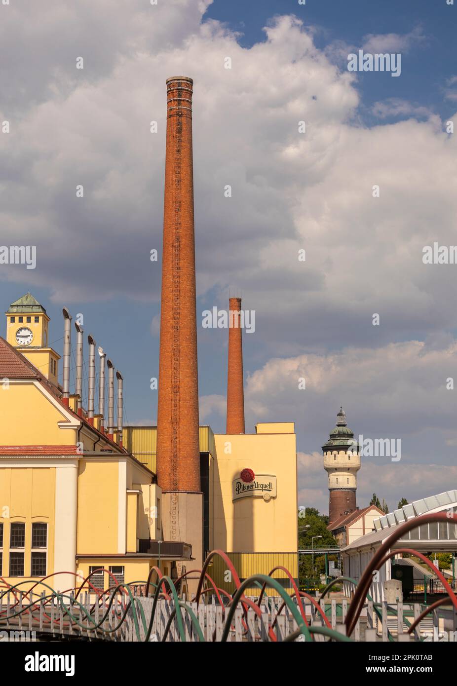 PILSEN, CZECH REPUBLIC, EUROPE - Pilsner Urquell Brewery Stock Photo ...