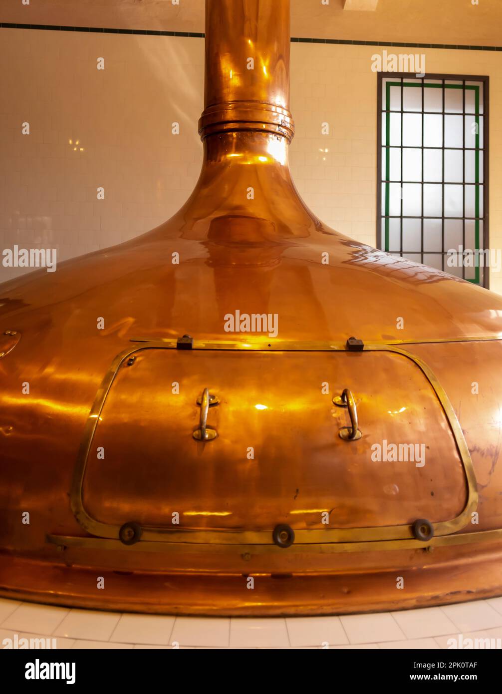 PILSEN, CZECH REPUBLIC, EUROPE Pilsner Urquell Brewery. Brewing