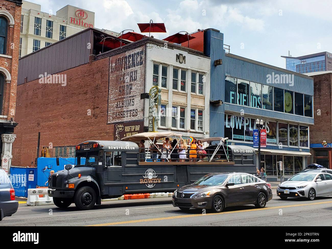 Nashville, Tennessee, U.S - June 26, 2022 - Passengers On The Rowdy Bus ...