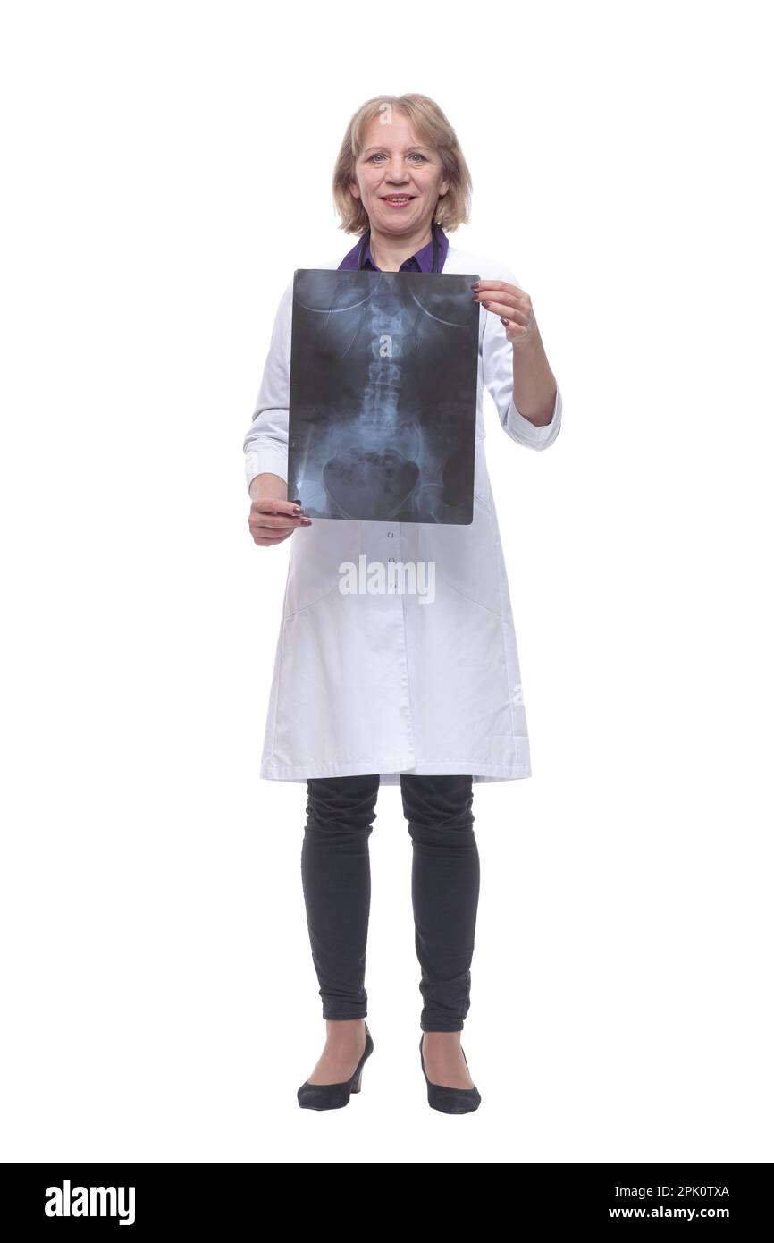 Doctor holding chest x ray Cut Out Stock Images & Pictures - Alamy
