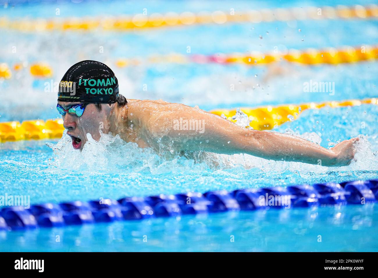 Tokyo, Japan. 4th Apr, 2023. Tomoru Honda Swimming : Japan Swimming ...