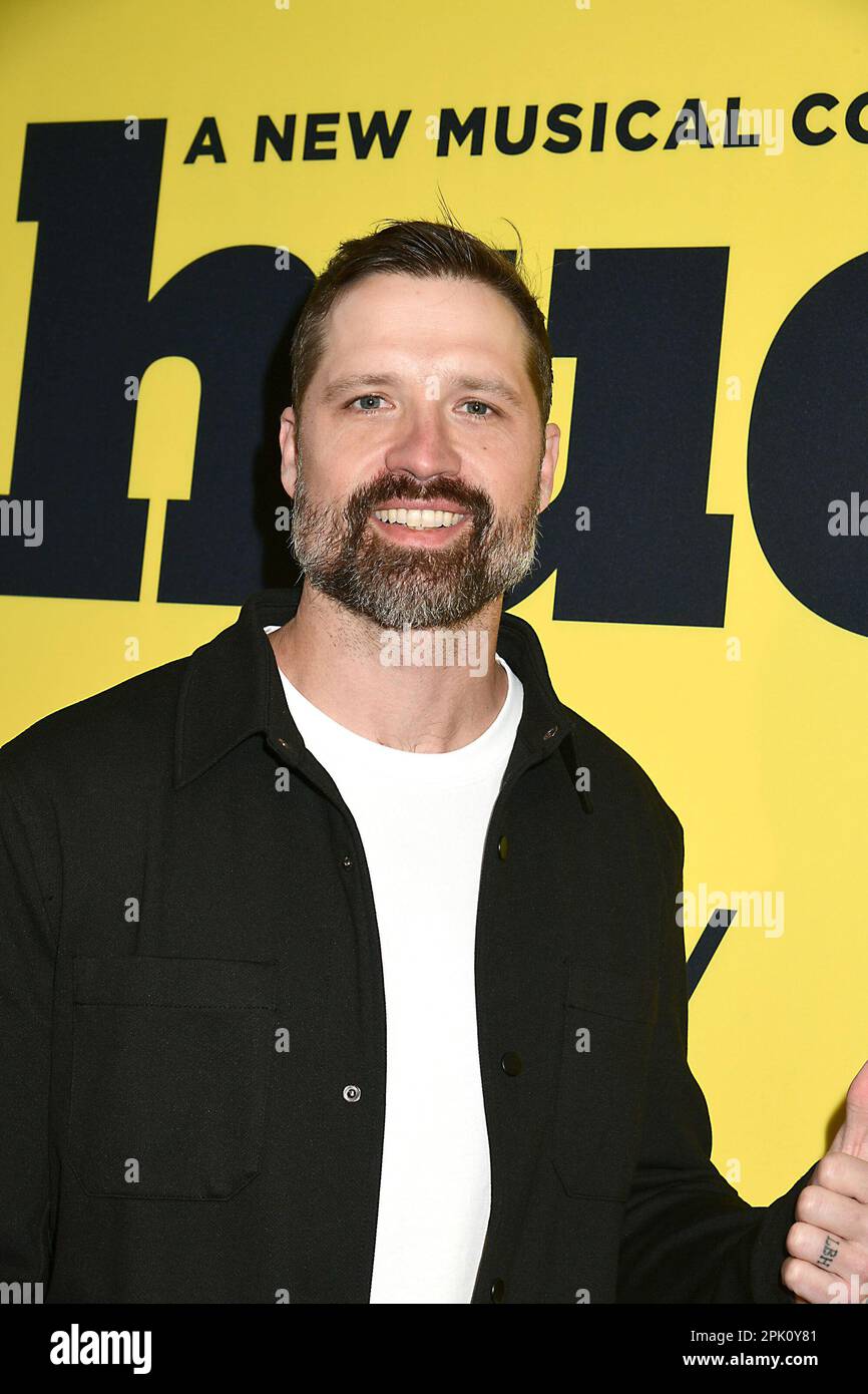 Walker Hayes attends the Broadway Opening Night of "Shucked" at The