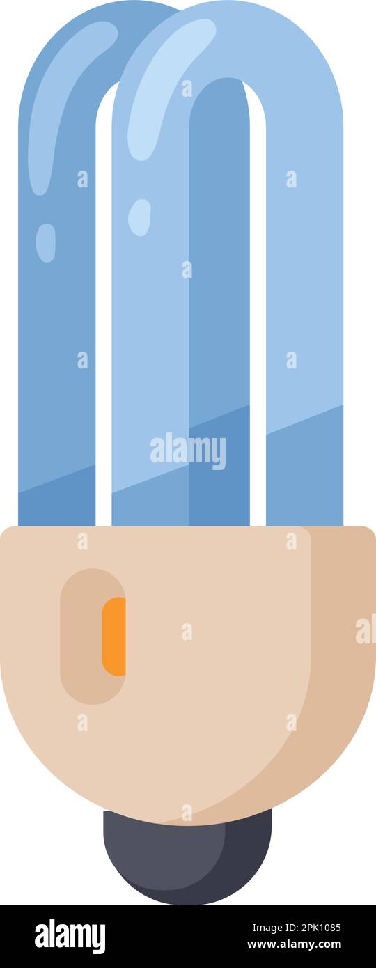 smart bulb light Stock Vector