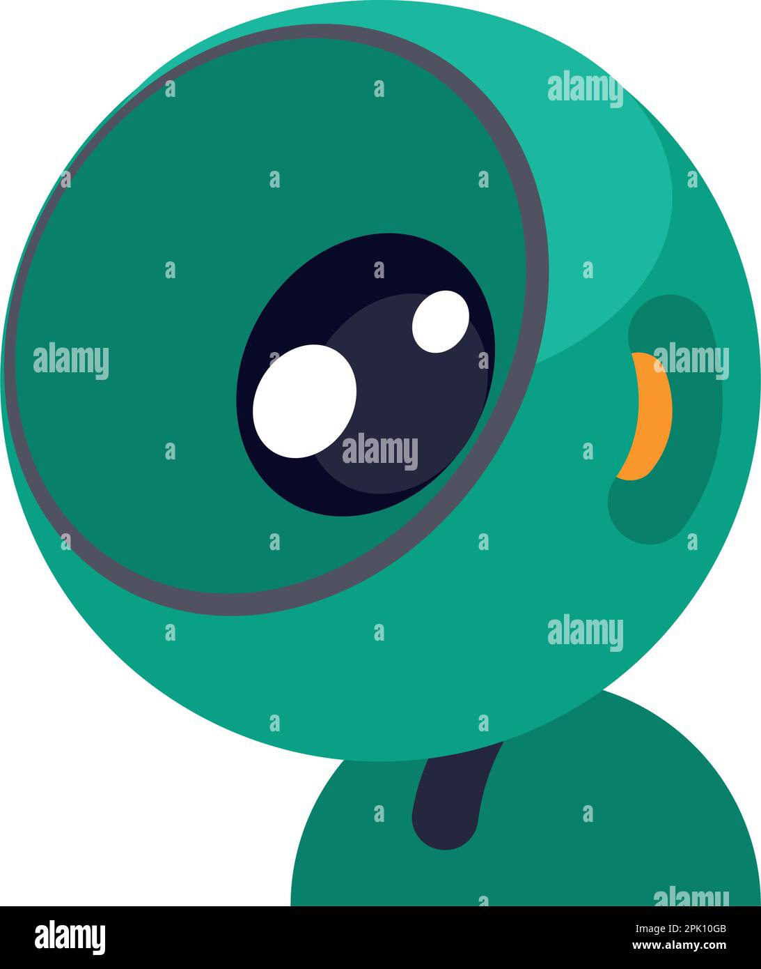 web camera device tech Stock Vector